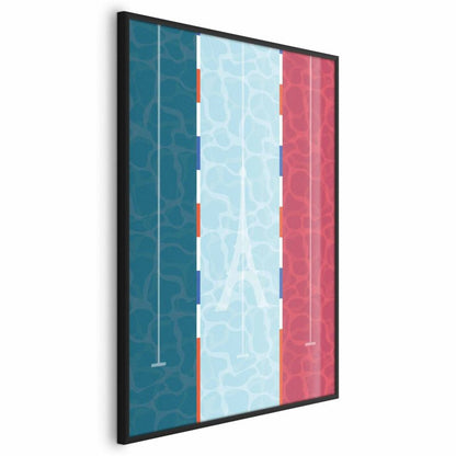 Plakat Artgeist Fransk pool 29,7 x 42 cm med sort ramme, 1 stk