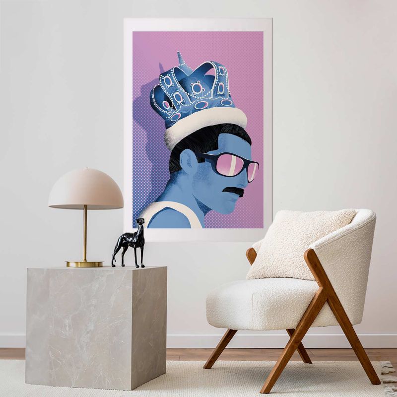 Artgeist Freddie plakat 60 x 90 cm uden ramme, 1 stk