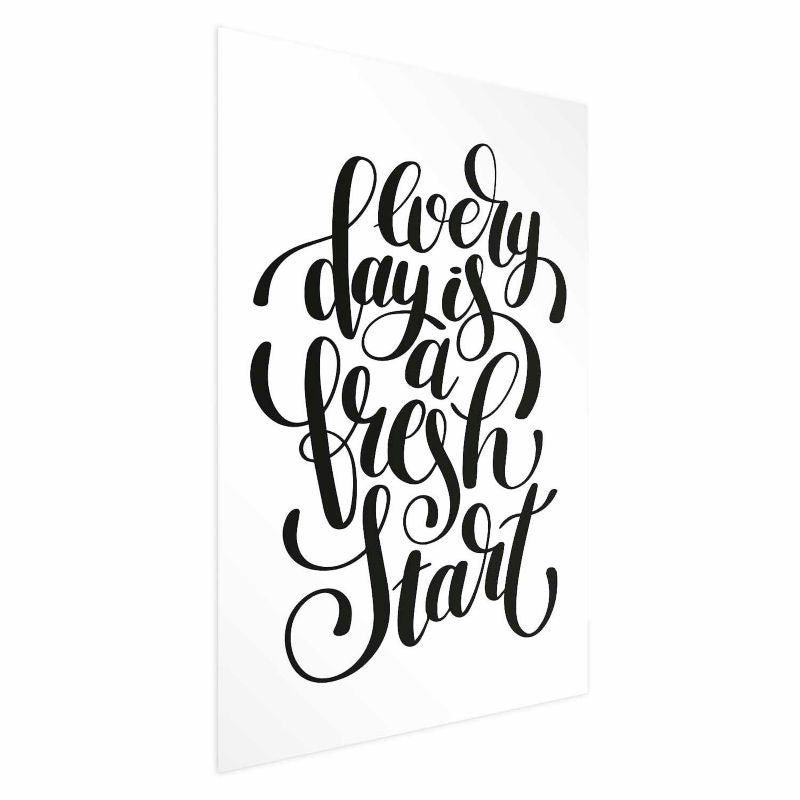 Artgeist Fresh start plakat 21 x 30 cm uden ramme, 1 stk