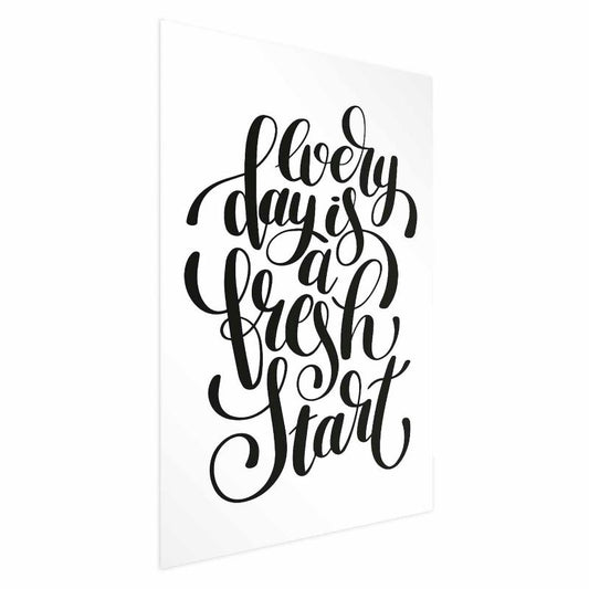 Artgeist Fresh start plakat 21 x 30 cm uden ramme, 1 stk