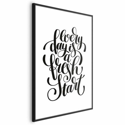 Artgeist Fresh Start plakat 21 x 30 cm med sort ramme, 1 stk