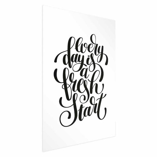Artgeist Fresh start plakat 60 x 90 cm uden ramme, 1 stk