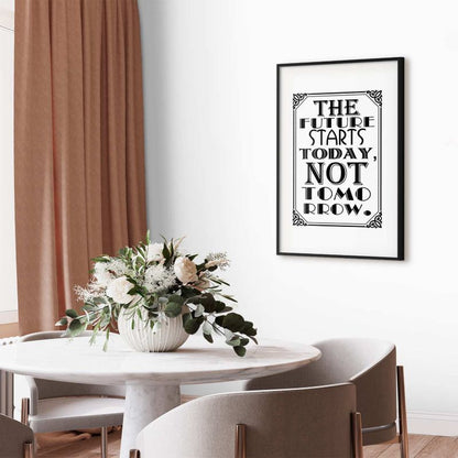 Artgeist Future plakat 40 x 60 cm med sort ramme, 1 stk