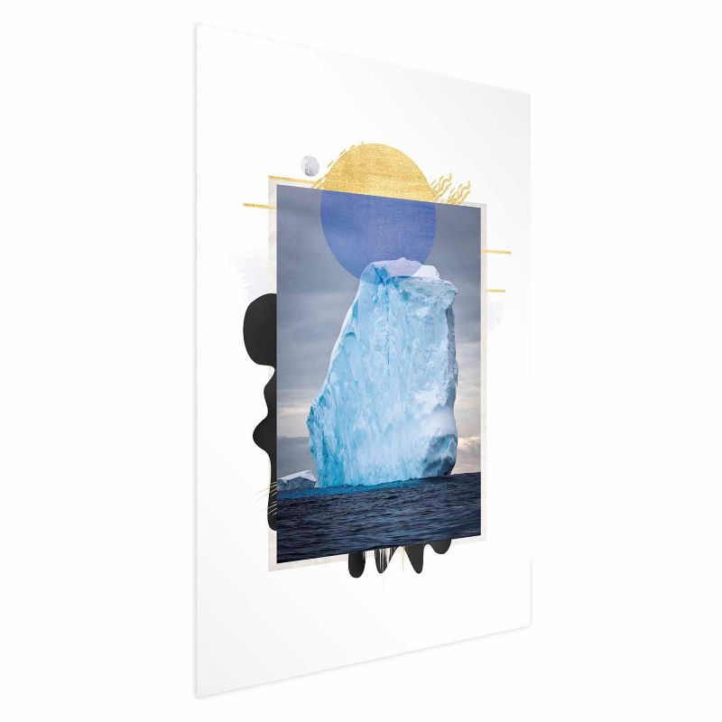 Artgeist plakat Isbjerg 60 x 90 cm uden ramme, 1 stk