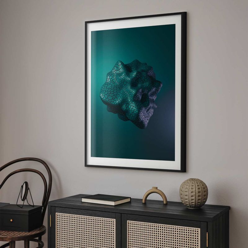 Artgeist Gamma plakat 40x60 cm med sort ramme, 1 stk