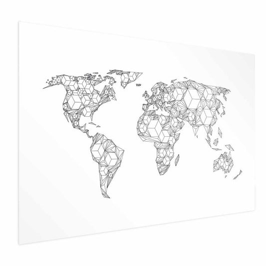 Plakat Artgeist geometrisk kort 42 x 29,7 cm uden ramme, 1 stk