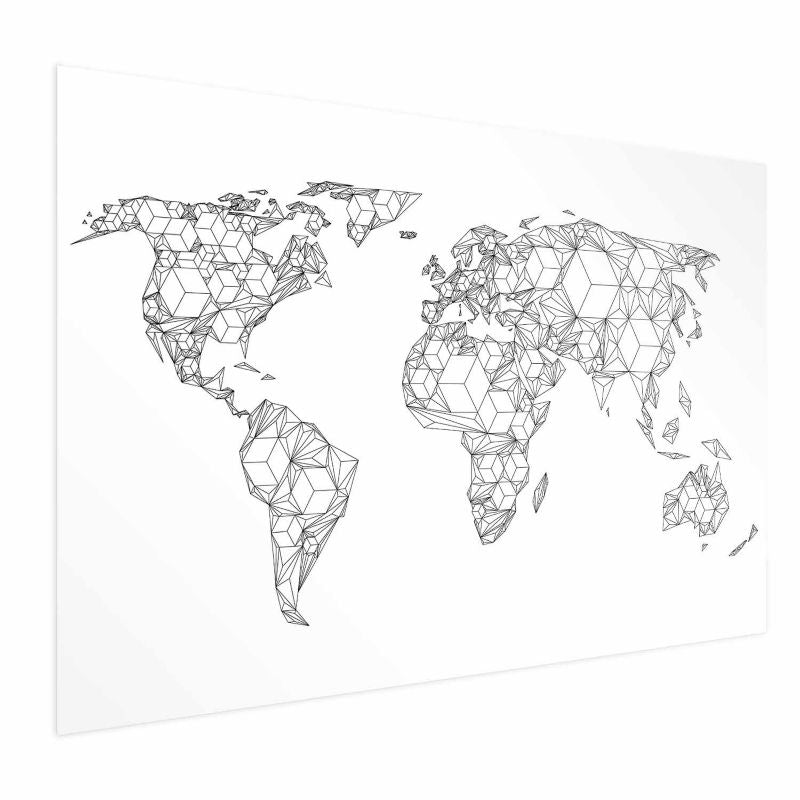 Plakat Artgeist geometrisk kort 42 x 29,7 cm uden ramme, 1 stk