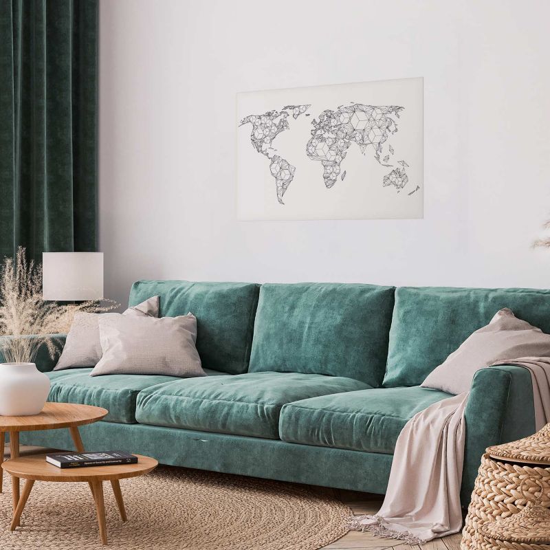 Plakat Artgeist geometrisk kort 42 x 29,7 cm uden ramme, 1 stk