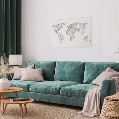 Plakat Artgeist geometrisk kort 42 x 29,7 cm uden ramme, 1 stk