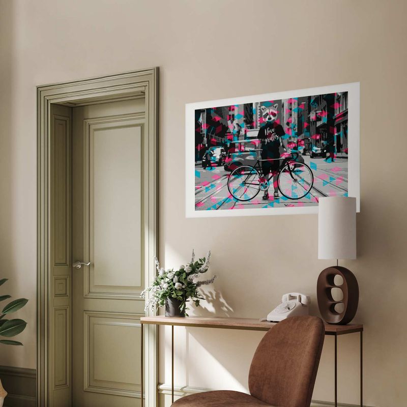 Artgeist plakat giraffer 42 x 29,7 cm uden ramme, 1 stk