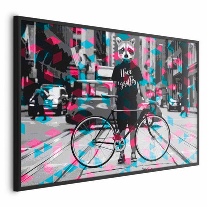 Artgeist plakat giraffer 90 x 60 cm med sort ramme, 1 stk