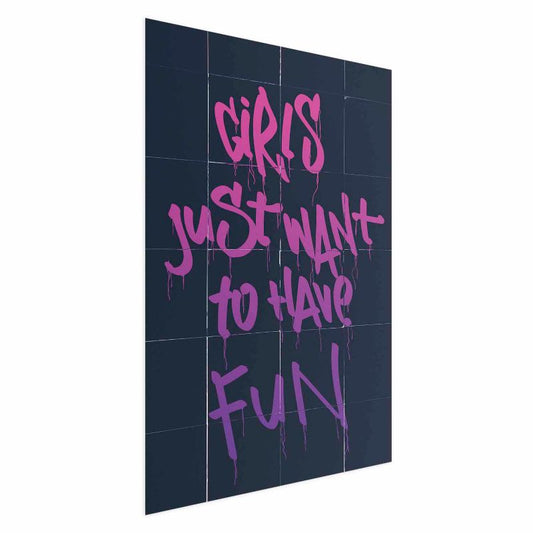 Artgeist Girls plakat 29,7 x 42 cm uden ramme, 1 stk