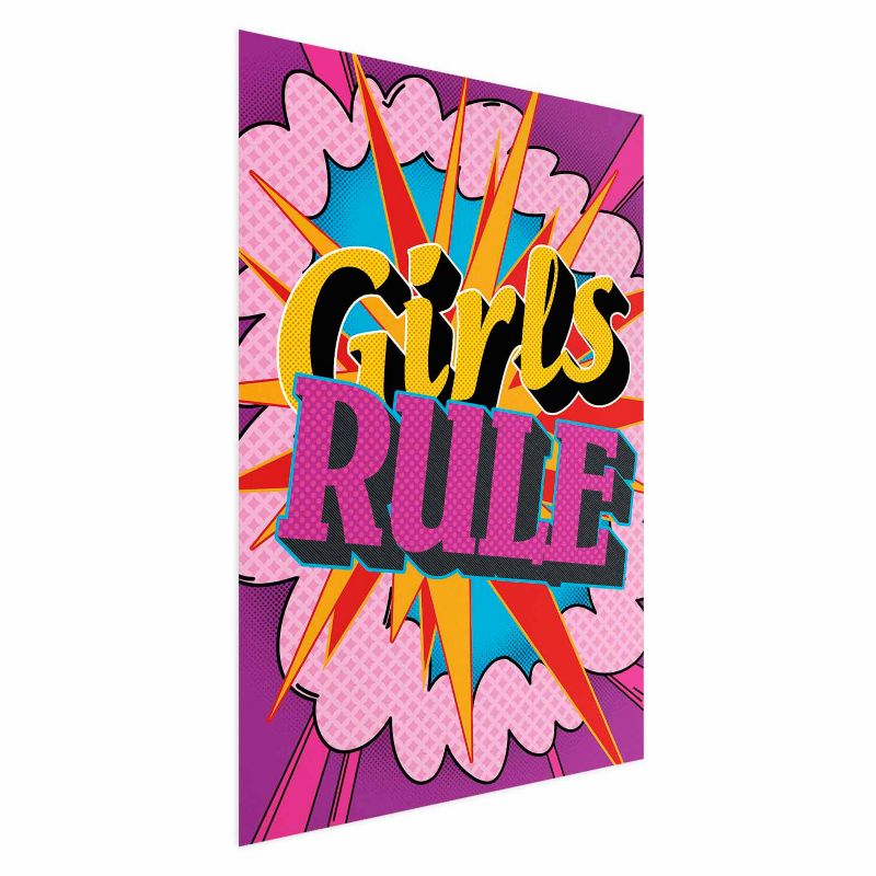 Plakat Artgeist Girls Rule 60 x 90 cm uden ramme, 1 stk