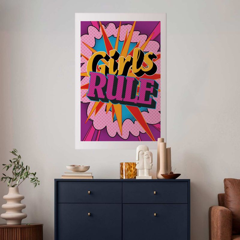 Plakat Artgeist Girls Rule 60 x 90 cm uden ramme, 1 stk