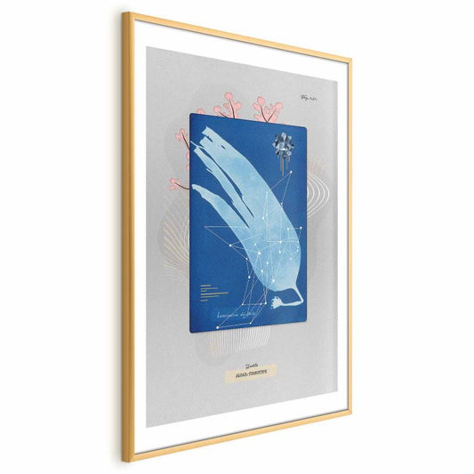 Artgeist Glon plakat 21 x 30 cm med guldramme, 1 stk