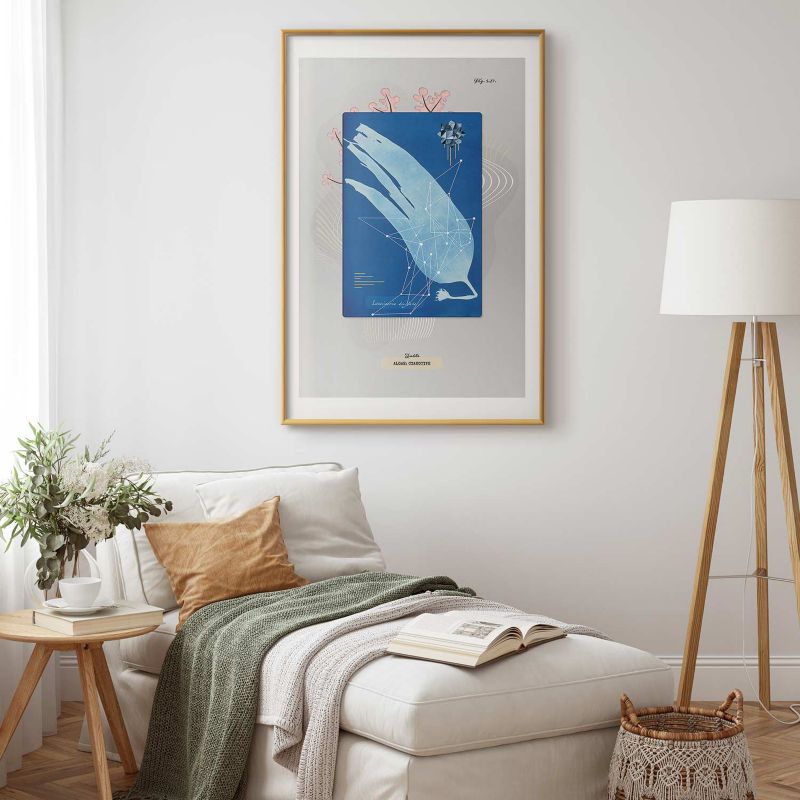 Artgeist Glon plakat 21 x 30 cm med guldramme, 1 stk