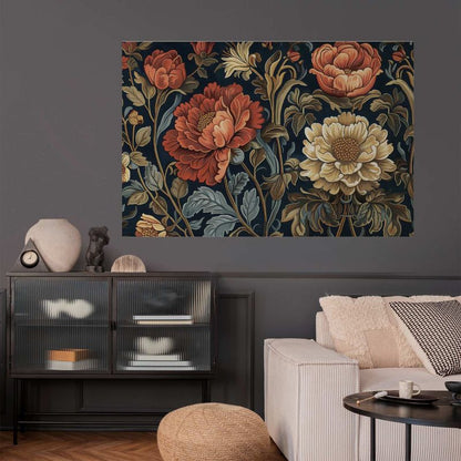 Artgeist plakat Gobelinblomster 60 x 40 cm uden ramme, 1 stk