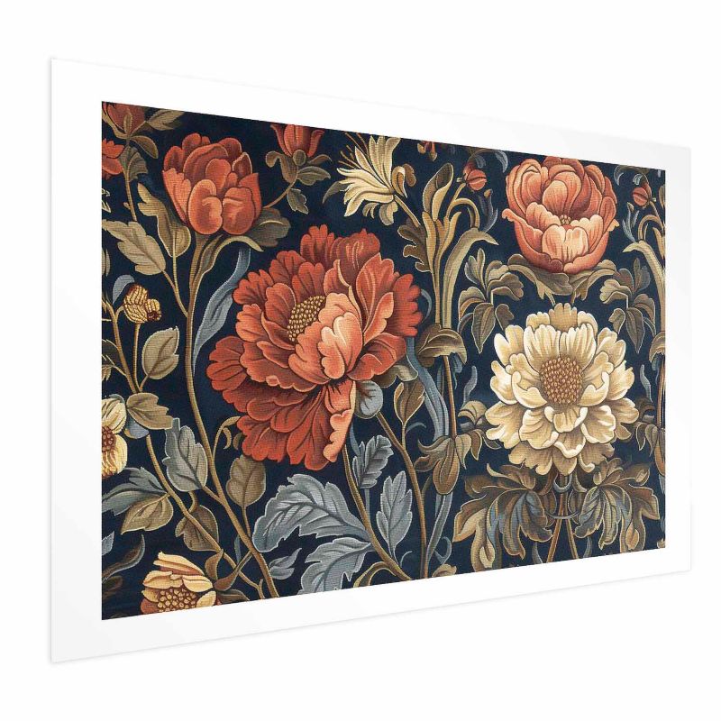 Artgeist plakat Gobelinblomster 90 x 60 cm uden ramme, 1 stk
