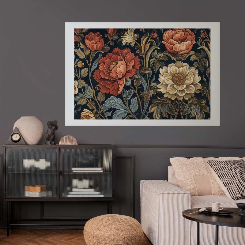 Artgeist plakat Gobelinblomster 90 x 60 cm uden ramme, 1 stk