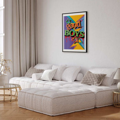 Artgeist Good Boys plakat 21 x 30 cm med sort ramme, 1 stk