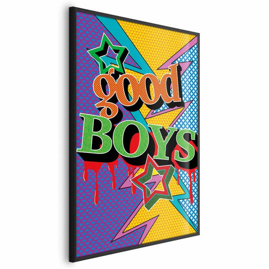 Plakat Artgeist Good Boys 29,7 x 42 cm med sort ramme, 1 stk