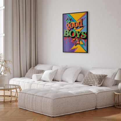 Plakat Artgeist Good Boys 29,7 x 42 cm med sort ramme, 1 stk