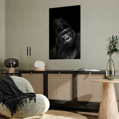 Artgeist plakat gorilla 21 x 30 cm uden ramme, 1 stk