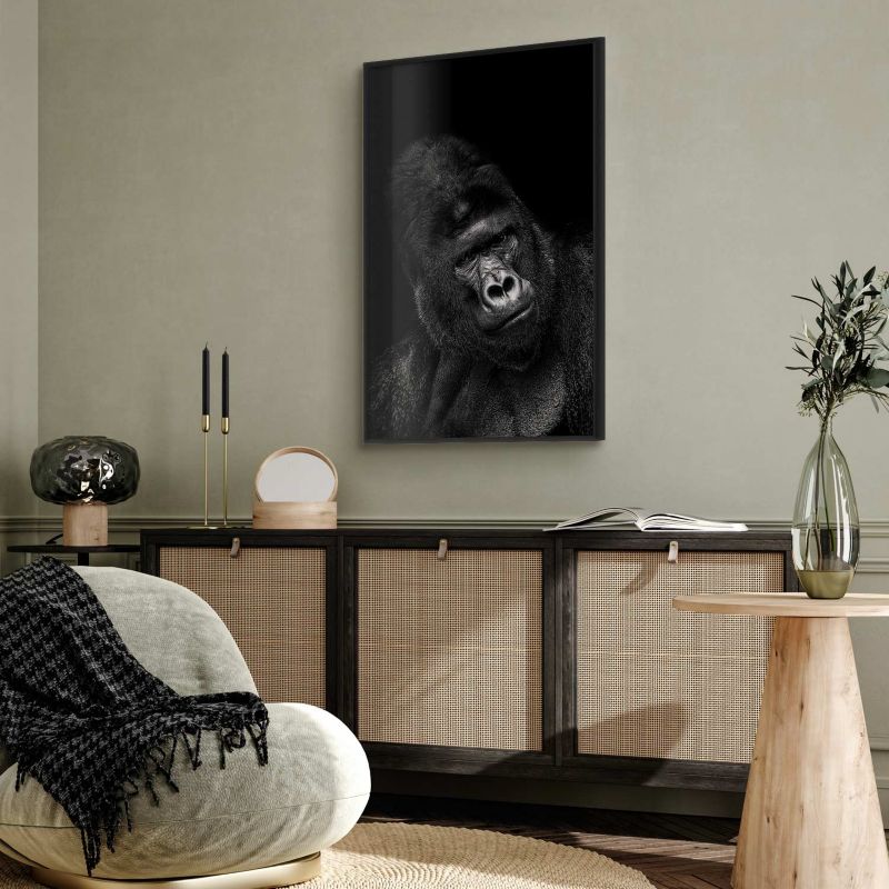 Plakat Artgeist Goryl 29,7 x 42 cm med sort ramme, 1 stk
