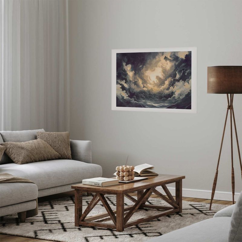 Artgeist plakat Lysenes spil 30 x 21 cm uden ramme, 1 stk