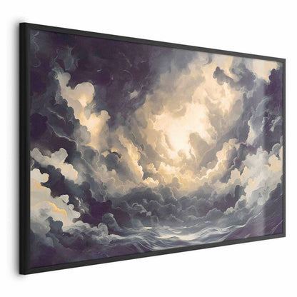 Artgeist plakat Lysenes spil 30 x 21 cm med sort ramme, 1 stk