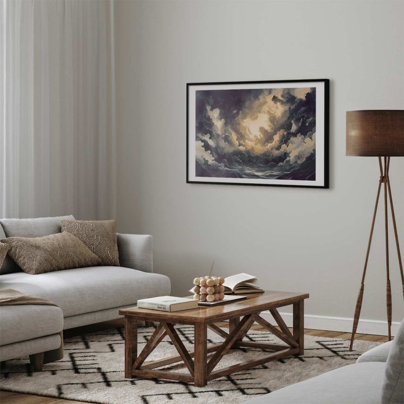 Artgeist plakat lysleg 90 x 60 cm med sort ramme, 1 stk