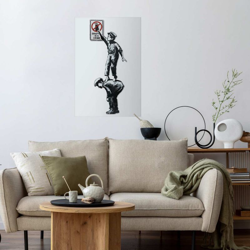 Artgeist graffiti-plakat 40 x 60 cm uden ramme, 1 stk