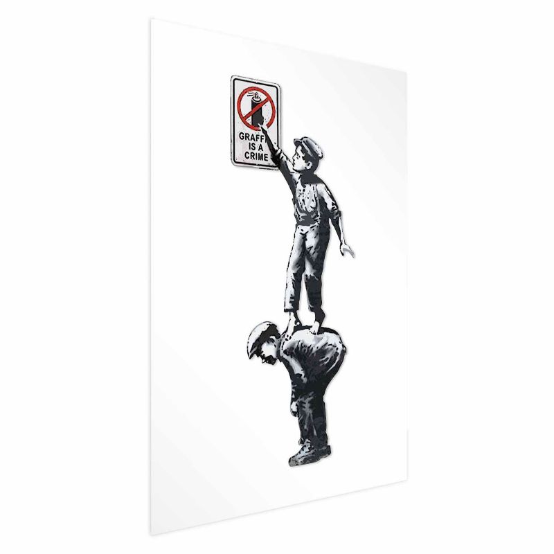 Artgeist graffiti-plakat 40 x 60 cm uden ramme, 1 stk