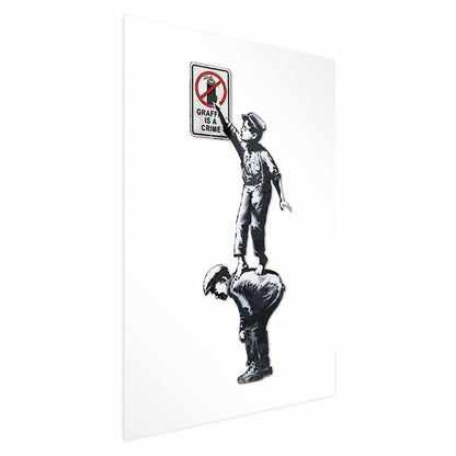 Artgeist graffiti-plakat 40 x 60 cm uden ramme, 1 stk
