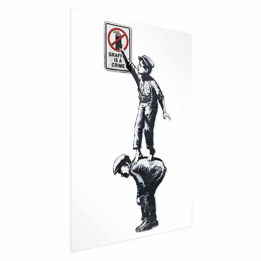 Artgeist graffiti plakat 60 x 90 cm uden ramme, 1 stk