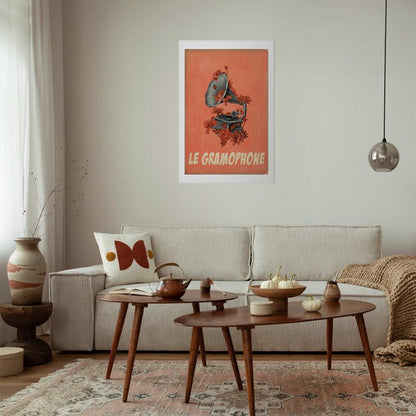 Artgeist plakat Gramofon 21 x 30 cm uden ramme, 1 stk