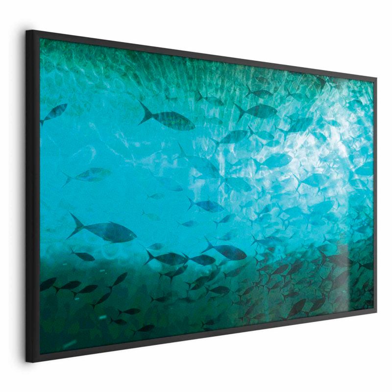 Artgeist plakat Gromada fisk 90 x 60 cm med sort ramme, 1 stk