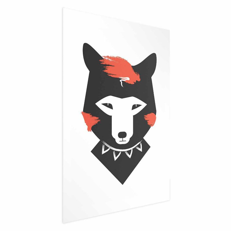 Artgeist plakat artig ræv 40x60 cm uden ramme 1 stk