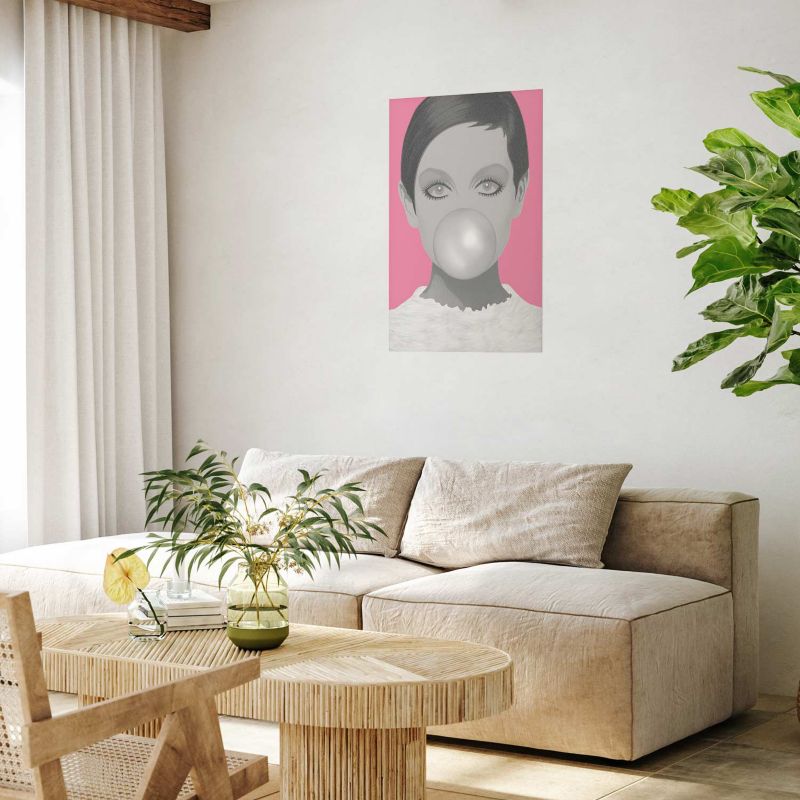 Artgeist plakat Ballon Gummi 60x90 cm uden ramme, 1 stk