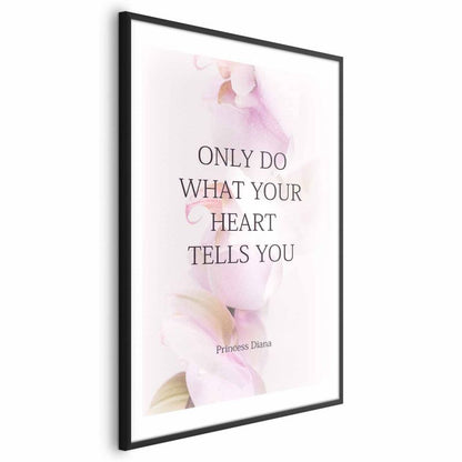 Artgeist Heart plakat 40 x 60 cm med sort ramme, 1 stk