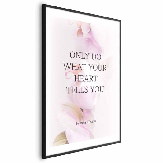 Artgeist Heart plakat 40 x 60 cm med sort ramme, 1 stk