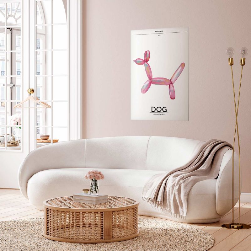 Artgeist Holo-Dog plakat 40 x 60 cm uden ramme, 1 stk