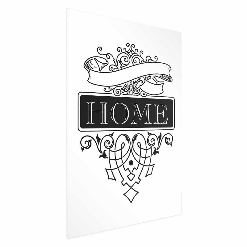 Artgeist Home plakat 21 x 30 cm uden ramme, 1 stk