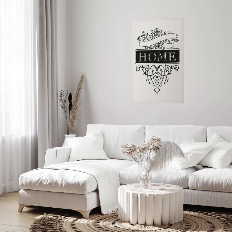 Artgeist Home plakat 21 x 30 cm uden ramme, 1 stk