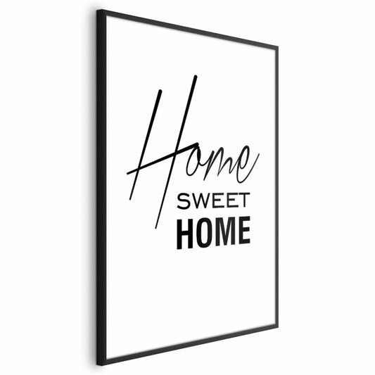 Artgeist Home plakat 40x60 cm med sort ramme, 1 stk
