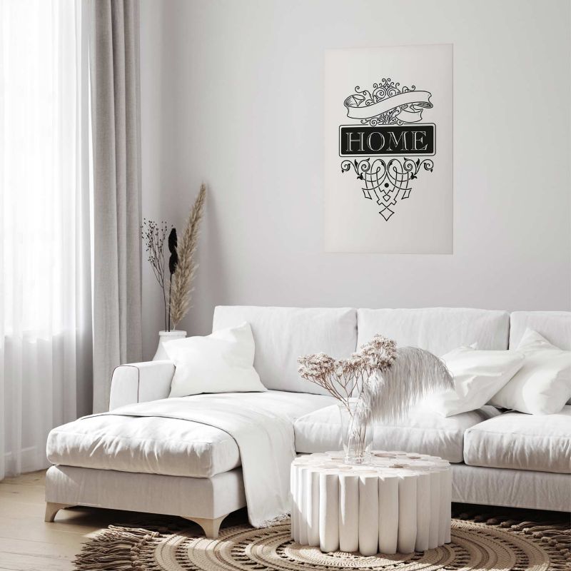 Artgeist Home plakat 60 x 90 cm uden ramme, 1 stk
