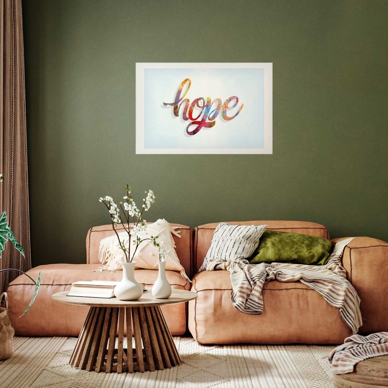 Artgeist Hope plakat 60 x 40 cm uden ramme, 1 stk
