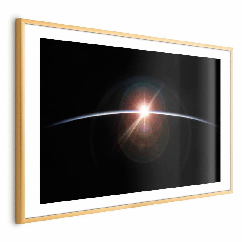 Artgeist Horyzont plakat 42 x 29,7 cm med gyldent ramme, 1 stk
