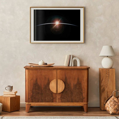 Artgeist Horyzont plakat 42 x 29,7 cm med gyldent ramme, 1 stk
