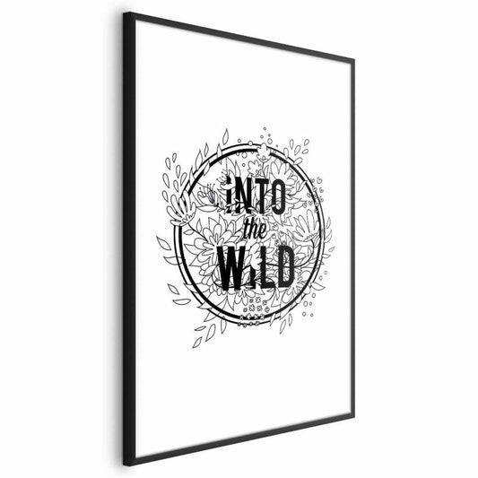 Artgeist Into the Wild plakat 21 x 30 cm med sort ramme, 1 stk